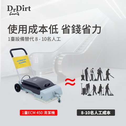 Escalator Cleaning Machine 自動步梯清潔機 商場自動扶梯清潔機